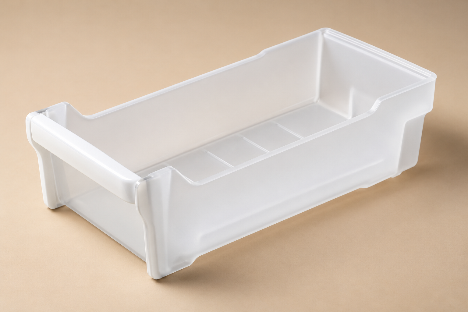 Clear cube collection tray
